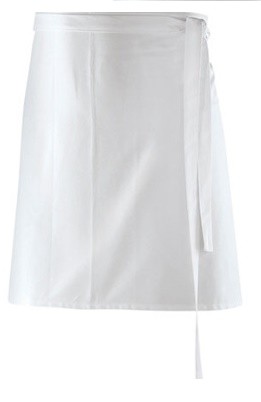 Zástěra do pasu 90x75cm pogumovaná bílá - Úklidové a&nbsp;ochranné pomůcky Zástěry, čepice, návleky, respirátor