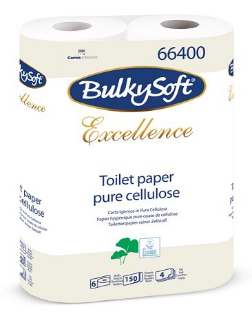 TP Bulky soft 4vr. celulóza 150út. - Papírové a hygienické výrobky Toaletní papíry Vícevrstvý