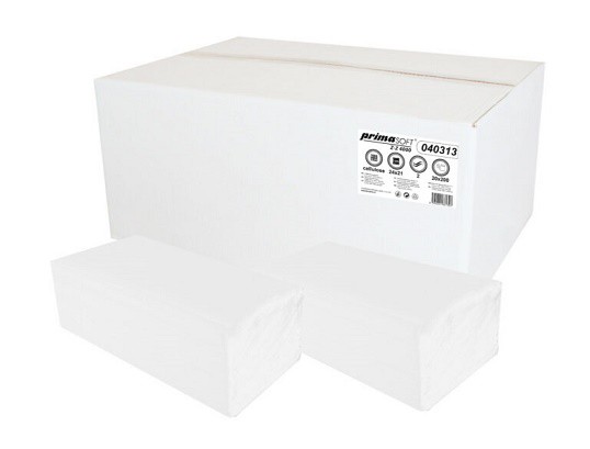papírové ruč. Z-Z 2V celulóza 3000ks 25x22cm - Papírové a hygienické výrobky Utěrky a ručníky