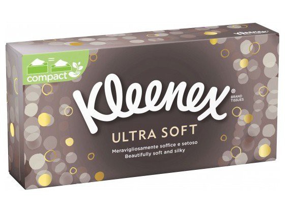 Kleenex Ultra Soft 64ks 3V box kosmetické ka - Papírové a hygienické výrobky Kapesníky