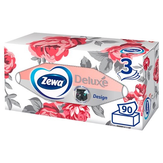 ZEWA kosmetic. kapesníčky 3Vr. box 90ks - Papírové a hygienické výrobky Kapesníky