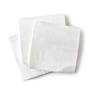 Ubrousek Gastro bílý 33x33cm 1vr. 100% celulóza