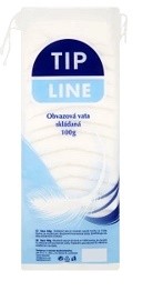Vata Tip line skládaná 100g - Kosmetika Pro ženy Péče o&nbsp;obličej Odličovače očí a&nbsp;tampóny