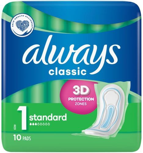 Always classic standard 10ks - Zdravotnické potřeby Dámská intimní hygiena