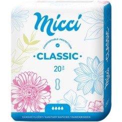 Micci Classic 20ks dámské vložky