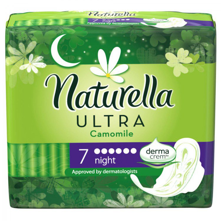 Naturella Ultra Night 7ks - Zdravotnické potřeby Dámská intimní hygiena