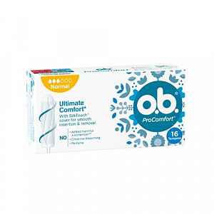 O.B.tampony ProComfort Normal 16ks - Zdravotnické potřeby Dámská intimní hygiena