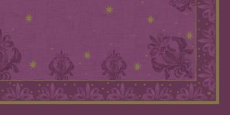 Ubrus 84x84 DCel Farah fialový neomyvatelný - Restaurace a rauty Ubrusy, šerpy, prostírky Neomyvatelný ubrus