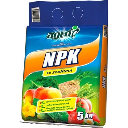 NPK s guánem Agro se zeolitem 5kg - Zahradní a sezónní produkty Substráty, hnojiva a výživa