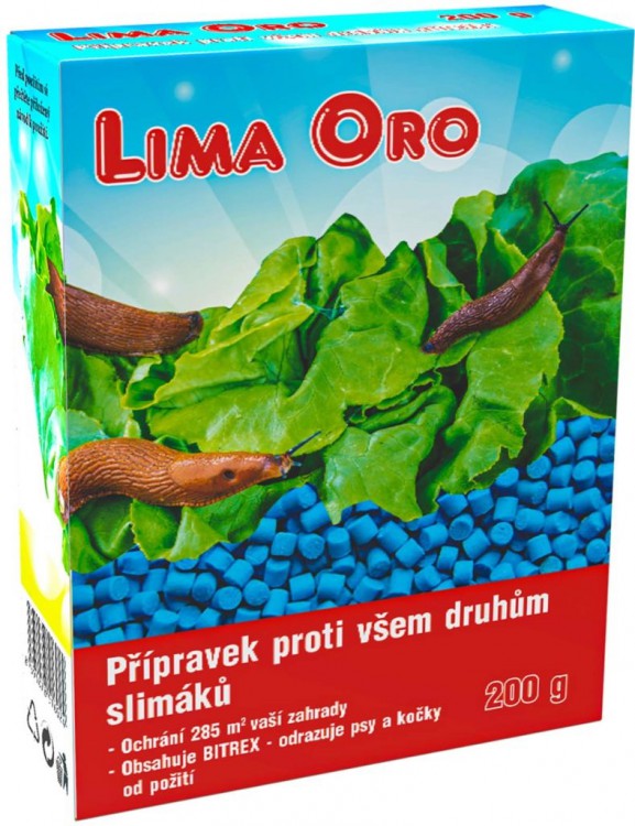 LIMA ORO 200g přípravek proti slimákům - Chemické výrobky Hubiče, odpuzovače hmyzu, šampony pro psy