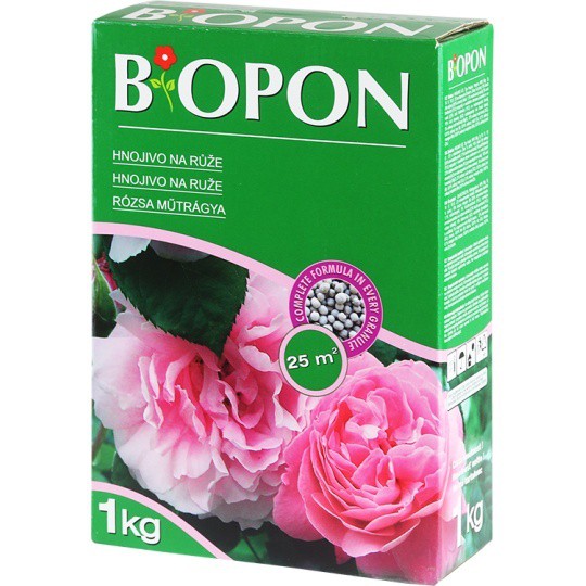Biopron hnojivo na růže 1kg - Chemické výrobky Hnojiva, pěstitelské substráty a krmiva