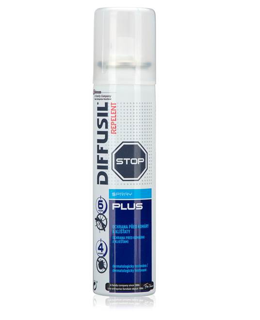 Diffusil Repelent Plus 100ml klíš /modrý - Chemické výrobky Hubiče, odpuzovače hmyzu, šampony pro psy