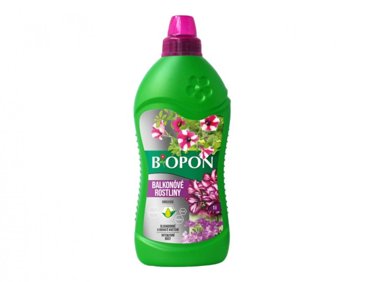 Biopon hnojivo pro balkonové rostliny 1l
