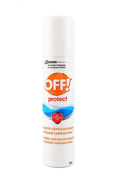 OFF Protect spray proti komárům 100ml - Chemické výrobky Hubiče, odpuzovače hmyzu, šampony pro psy