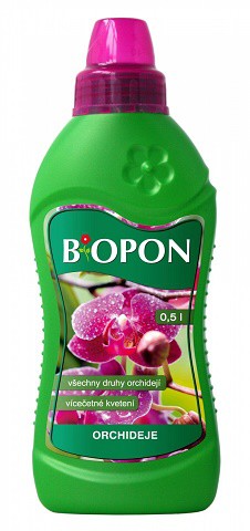 Biopon Orchideje 500ml - Chemické výrobky Hnojiva, pěstitelské substráty a krmiva