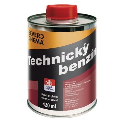 Benzín technický 420ml plech - Technické kapaliny a lepidla