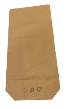 Pytel papírový 55x110x18cm hnědý 3vr - Úklidové a&nbsp;ochranné pomůcky Obalový materiál Pytle na odpad 40 - 60 Mi  slabé