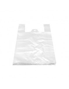 Taška Mini bílá 100ks 16x20+9cm - Úklidové a&nbsp;ochranné pomůcky Obalový materiál Mikrotenové tašky