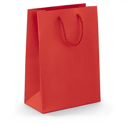 Dárková taška červená 32x25cm - Nezařazené