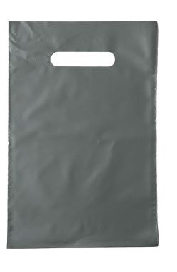 Taška 20x30cm s&nbsp;průhmatem stříbrná 194ks DOPRODEJ - Úklidové a&nbsp;ochranné pomůcky Obalový materiál Mikrotenové sáčky