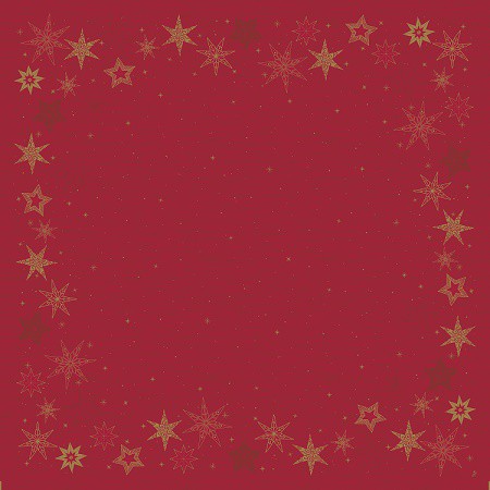 Ubrus 84x84 Star Stories Red neom - Restaurace a rauty Ubrusy, šerpy, prostírky Neomyvatelný ubrus