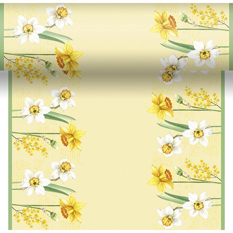 Tete-a-téte 0,4x4,8m Spring Daffodil - Restaurace a rauty Ubrusy, šerpy, prostírky