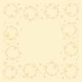 Ubrus 84x84 Dsilk Star Shine Cream omyva - Restaurace a rauty Ubrusy, šerpy, prostírky