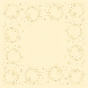 Ubrus 84x84 Star Shine Cream neomyvateln - Restaurace a rauty Ubrusy, šerpy, prostírky