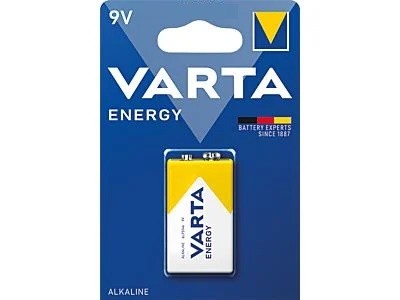 Baterie 9V alk Varta Longlife Power - Drobná elektronika Baterie