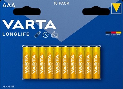 Baterie VARTA LR03 alkalická AAA 1,5V/1ks - Drobná elektronika Baterie