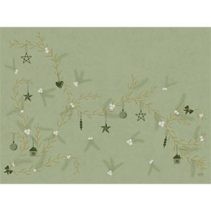 Prostírka 30x40 Noel Pistachio 100ks - Restaurace a&nbsp;rauty Ubrusy, šerpy, prostírky Prostírky & podložky dortové