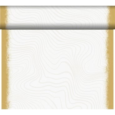 Tete-a -Tete 0,4x24m Sparkly white - Restaurace a&nbsp;rauty Ubrusy, šerpy, prostírky Šerpy