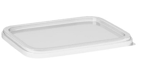 Víčko hranaté PP 50ks na 500/750/1000/15 - Jednorázové nádobí Kelímky, tácky, talíře, boxy
