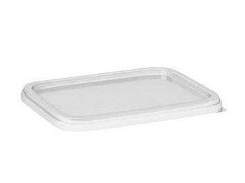 Víčko na misku čiré 11x8,5cm(100ks) - Jednorázové nádobí Kelímky, tácky, talíře, boxy