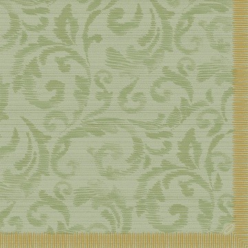 Ubrousek 40x40 Dlin Rich Damast Pistacio - Restaurace a&nbsp;rauty Ubrousky, kapsy na příbory Restaurace a&nbsp;rautylin 40x40