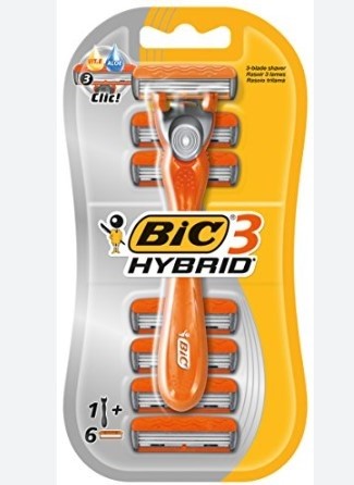 BIC pánská holítka Hybrid strojek +6náhrad