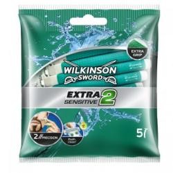 Wilkinson jedn.žiletky extra2 sensitive 5ks - Kosmetika Pro muže Péče o obličej Holení