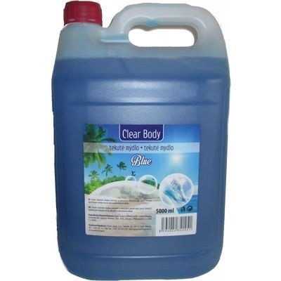 tekuté mýdlo Clear Body 5l modré tekuté mýdlo Clear Body 5l modré - Kosmetika Hygiena a ochrana pro ruce Tekutá mýdla náhradní náplně