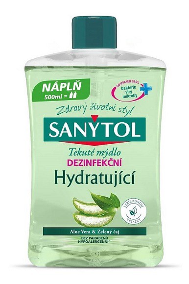Sanytol dezinfekční mýdlo 500ml NN Aloe - Čistící a mycí prostředky Dezinfekční prostředky