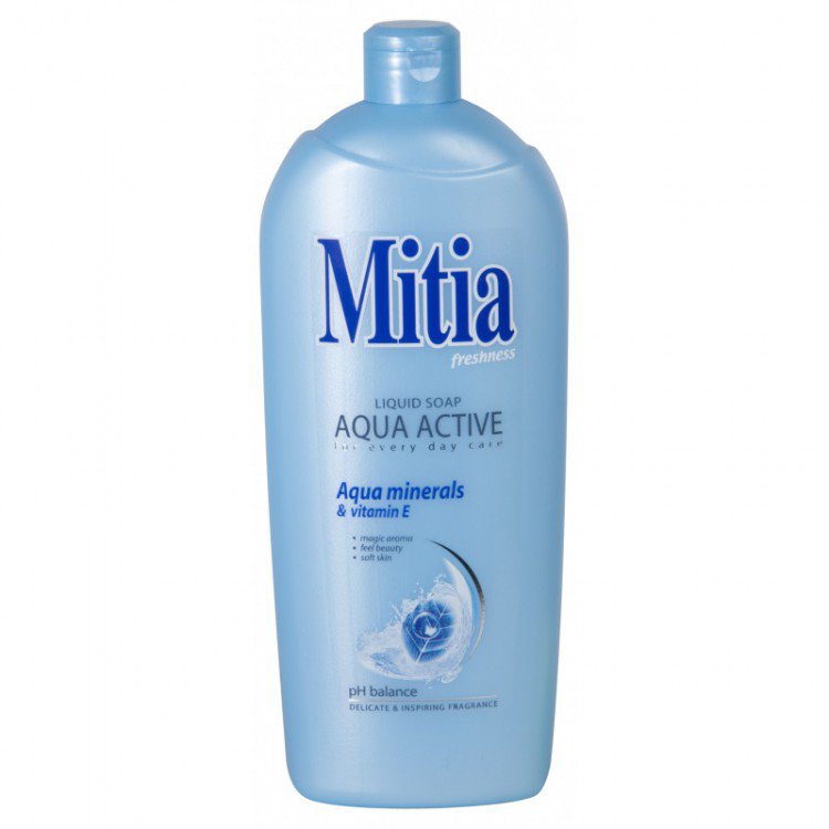 Mitia 1l tekuté mýdlo Aqua NN - Péče o tělo Tekutá mýdla