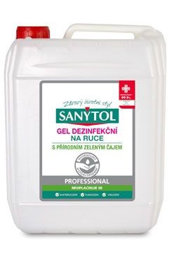 Sanytol dezinfekční gel 5l - Čistící a mycí prostředky Dezinfekční prostředky
