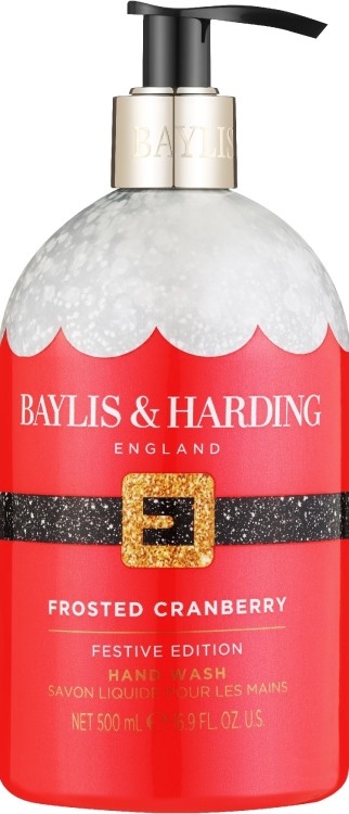 tekuté mýdlo Baylis a&nbsp;Harding 500ml Zimní vůně - Kosmetika Hygiena a&nbsp;ochrana pro ruce Tekutá mýdla s&nbsp;pumpičkou