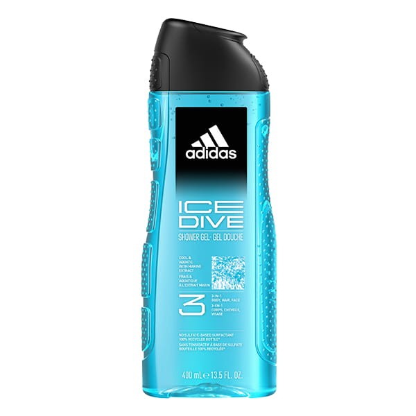 Adidas sprchový gel 400ml Ice Dive men - Péče o tělo Sprchové gely Pánské