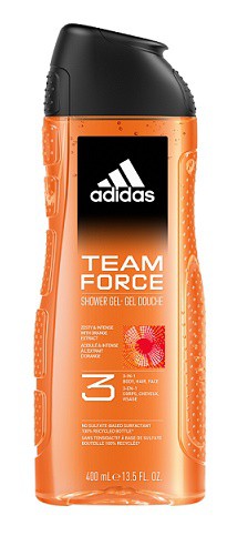 Adidas sprchový gel Team Force 400ml Men - Péče o tělo Sprchové gely Pánské