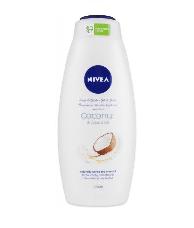 Nivea sprchový gel 750ml Coconut - Péče o tělo
