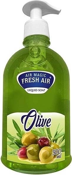 Tekuté mýdlo 500ml Fresh Air Oliva - Kosmetika Hygiena a&nbsp;ochrana pro ruce Tekutá mýdla s&nbsp;pumpičkou