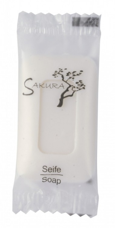 Sakura Hotelové mýdlo 11 g - Hotelová kosmetika a doplňky