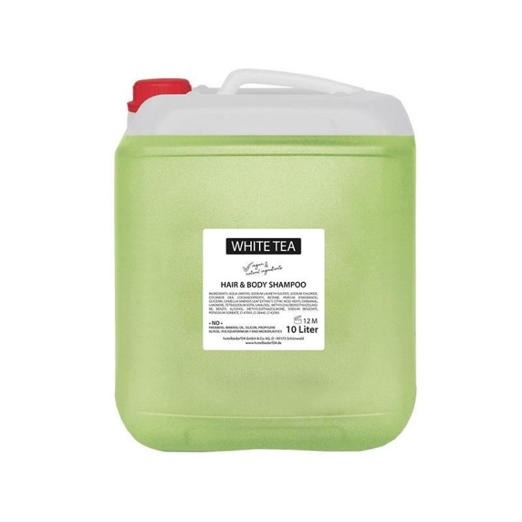 Šampon + sprchový gel 10l White Tea - Kosmetika Hotelová kosmetika a&nbsp;doplňky