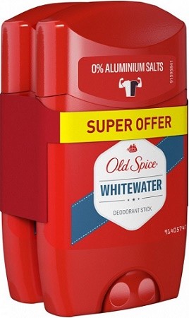 Old spice deo stick Whitewater duo /2x50ml/ - Kosmetika Pro muže Péče o tělo Tuhé antiperspiranty