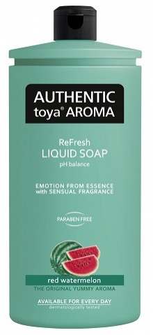 Authentic tekuté mýdlo 600ml náplň red watermelon Authentic tekuté mýdlo 600ml náplň red watermelon - Kosmetika Hygiena a ochrana pro ruce Tekutá mýdla náhradní náplně